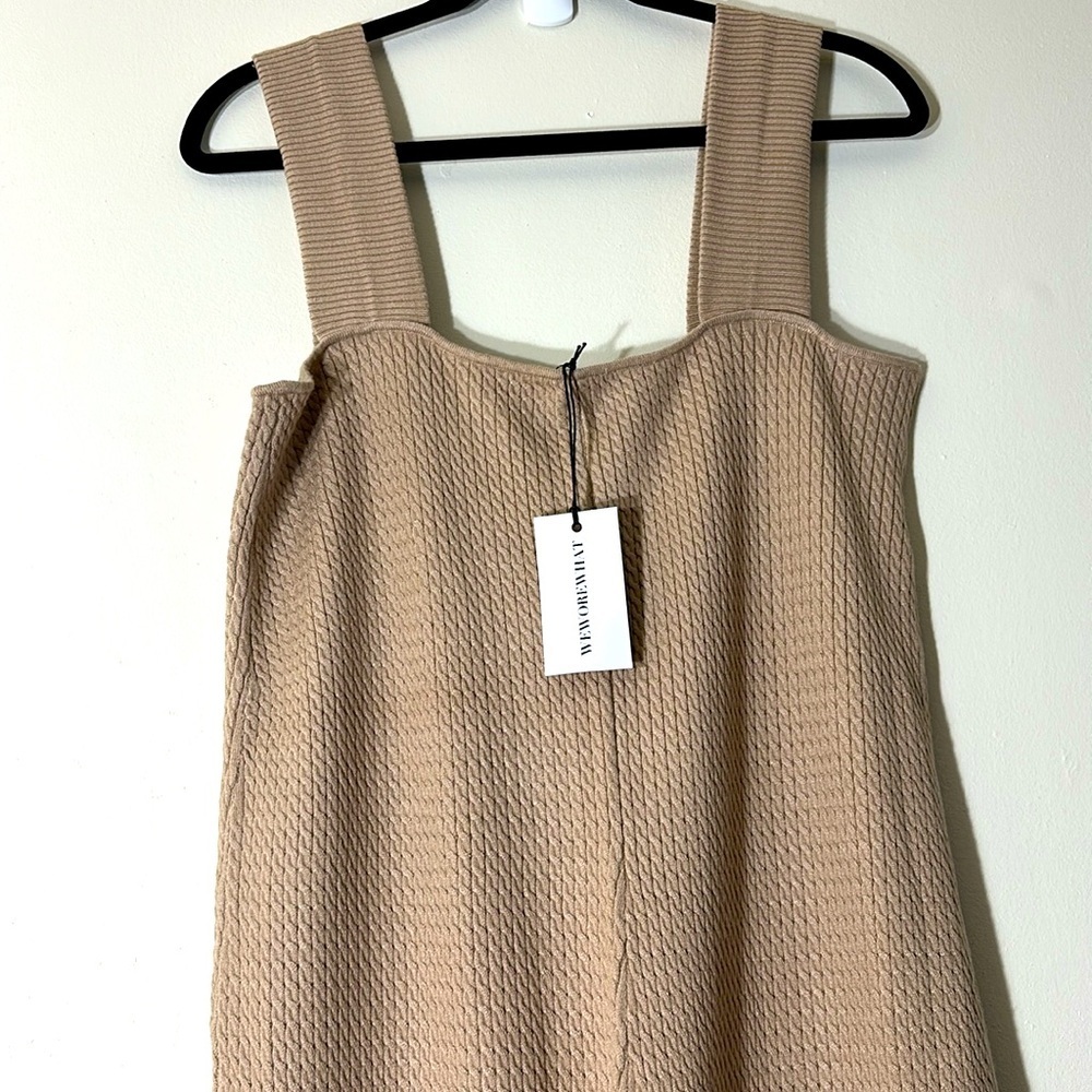 Weworewhat Wide Leg Cable Knit Jumpsuit size M NWT - Picture 7 of 9